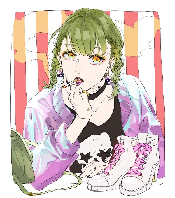ラインアイコン変えるために5億年ぶりにオリキャラの女の子描いた ぶんたのイラスト ラインアイコン変えるために5億年ぶりにオリキャラの女の子描いた ぶんたのイラスト