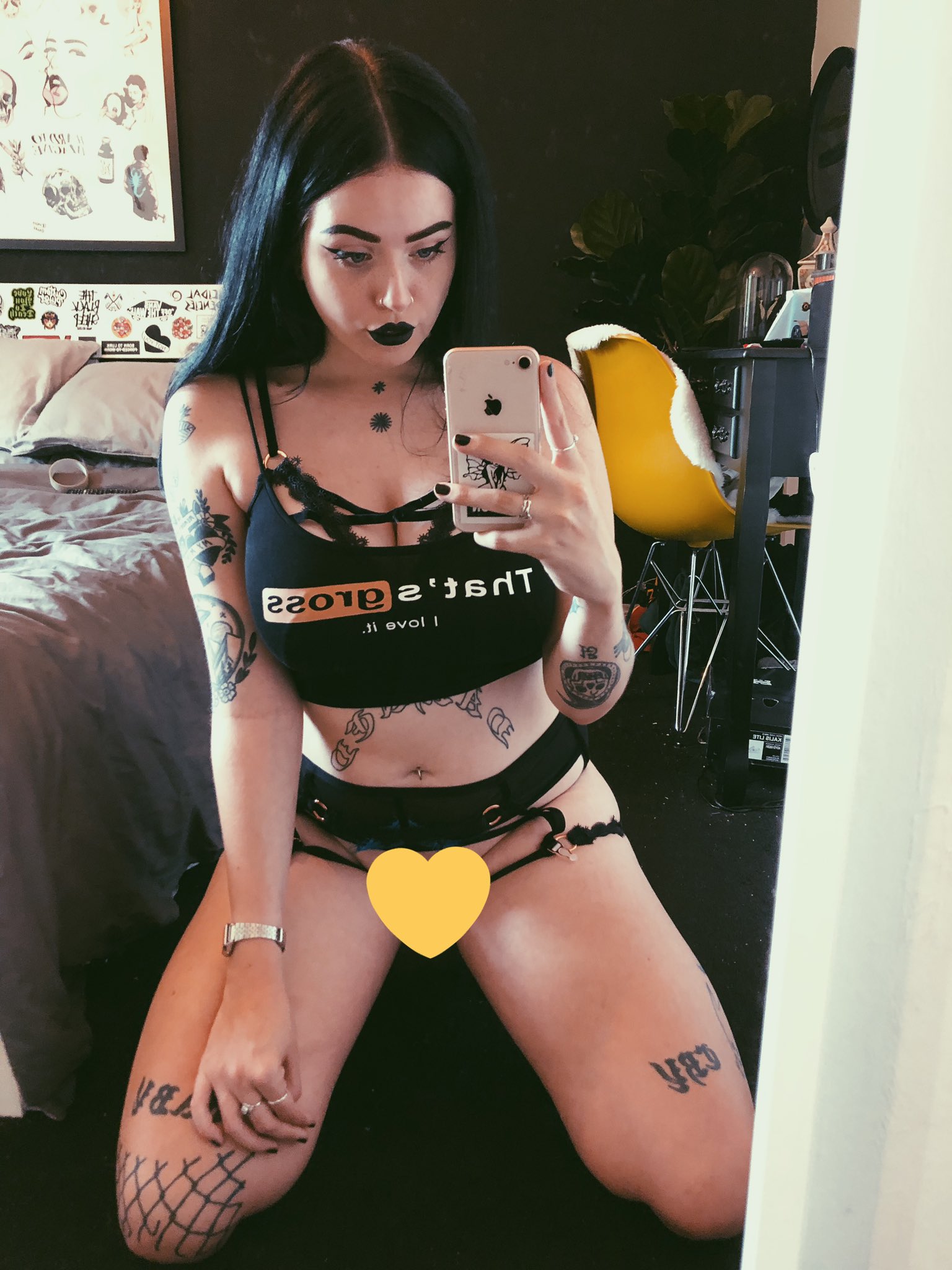 “🖤🌻 27 new uncensored photos just uploaded to onlyfans.fom/lydiagh0st 🌻...