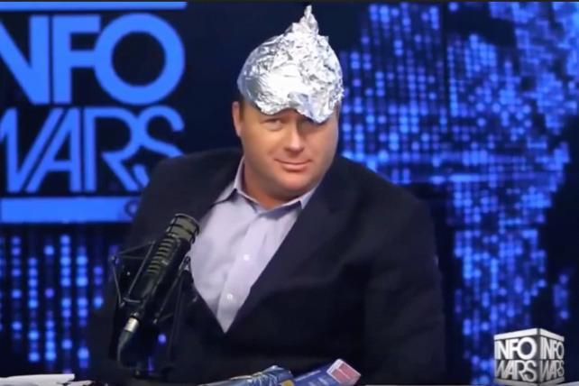 Martyr Made on X: "The standard tinfoil hat crack about Alex Jones is to bring up chemtrails, but given his record on Moloch-worship at Bohemian Grove, the military turning frogs gay, and