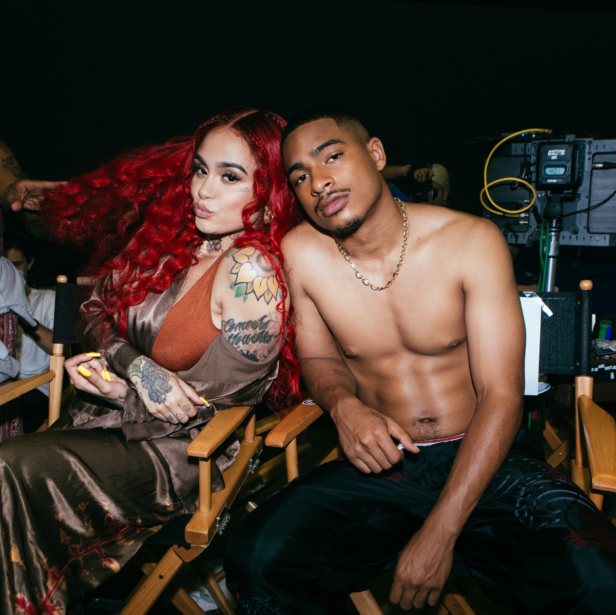 ArinRayCamp's tweet photo. this is a few years in the making, always been a big fan of everything this woman does. aside from the records, I just love who she is and what she stands for. this my homie for real for real lol. our record “Change” is droppin on friday 8/16. yeah...we did that shit. ❤️ @kehlani https://t.co/JZm9mA07xc