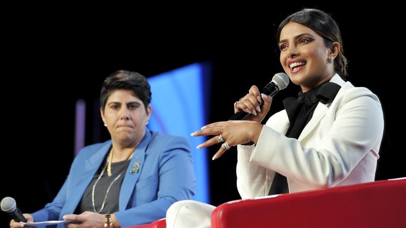 "You are a UNICEF (Goodwill) Ambassador for peace and you are encouraging nuclear war against Pakistan, there is no winner in this."  - Ayesha Malik 

Indian actress Priyanka Chopra branded a hypocrite and accused of 'encouraging nuclear war' aje.io/9red4