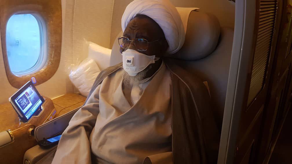 MSAPSG's tweet photo. Alhamdullilah we have received news that Sheikh Zakzaky and his wife are en route to India.
#FreeZakzaky
#freezakzakyfortreatment https://t.co/Omnq17Vact