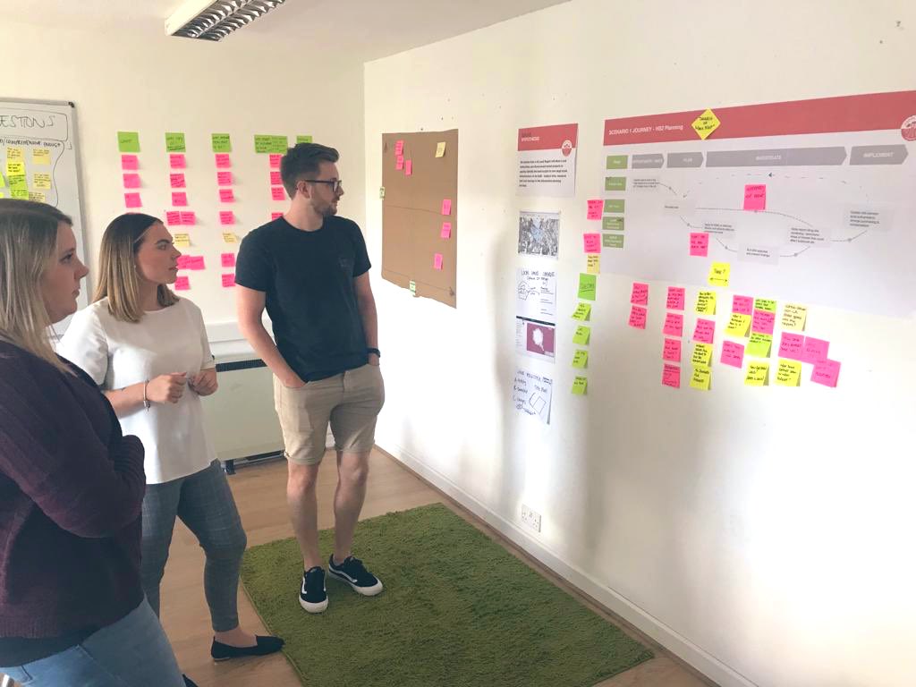 cat_bliss's tweet photo. Day 1 facilitating an R&amp;D design sprint with the Digital Street team at HMLR. Seeing again the value &amp; importance of problem framing before going into a sprint 💪 Great day with a top team #randdframework https://t.co/ucdRQc0I5h