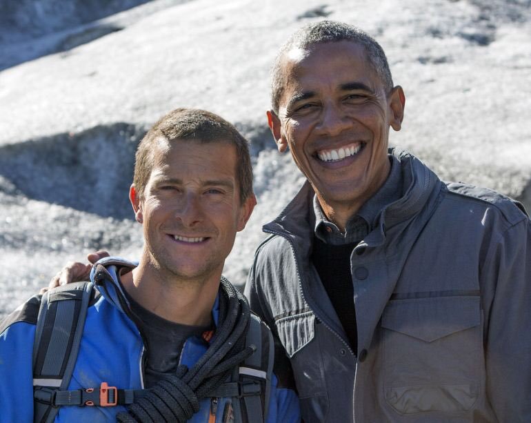 Who did better..?

Like :for Bear and Obama
Rt : for Bear and NaMo

 #ManVsWild
#PMModionDiscovery 
#modiondiscovery