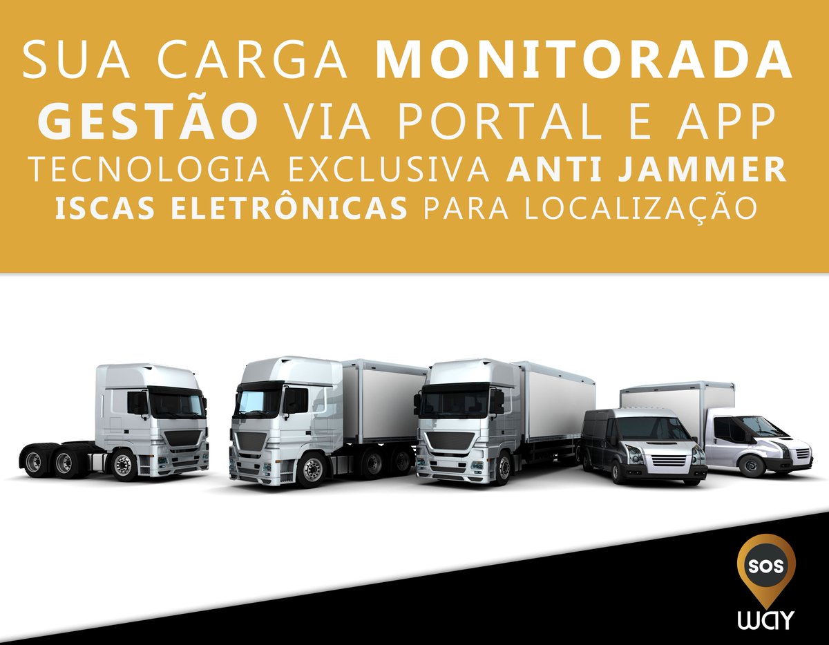 Com nossas iscas eletrônicas você localiza suas cargas e frota em caso de sinistros através de tecnologia exclusiva e sistema colaborativo via rádio frequência, garantindo o funcionamento em caso de perda de sinal. 

Acesse: sosway.com.br

#segurança #logística