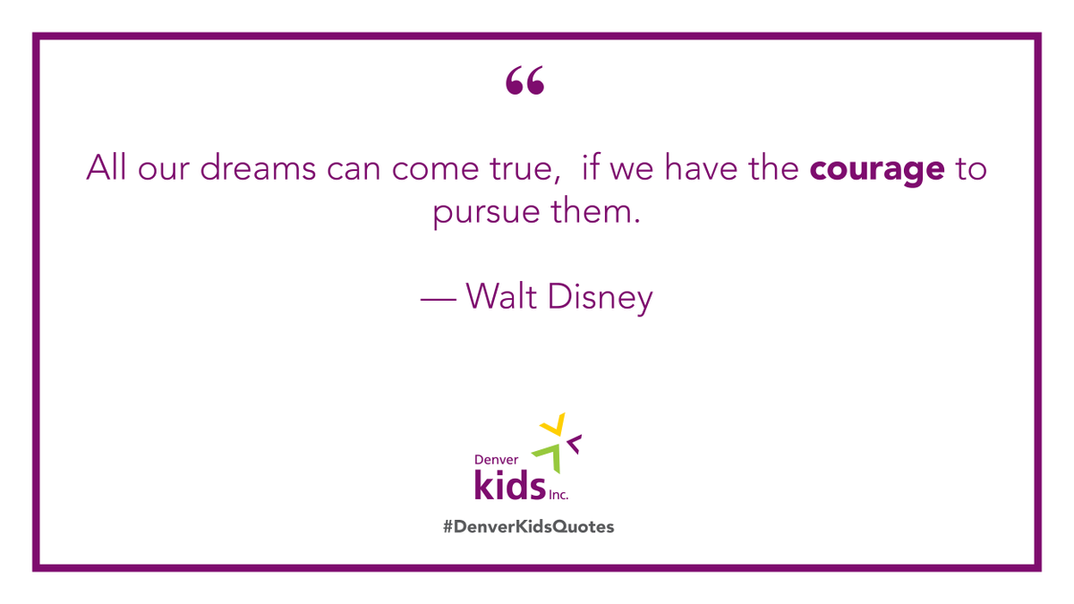 #DenverKidsQuotes #MondayMotivation