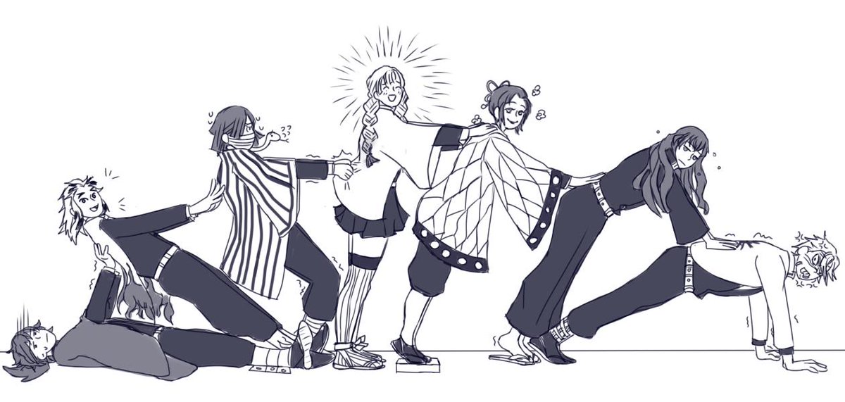 Nicole Dying A Twitter They Have Arrived Some Of The Demon Slayer Corps Beloved Pillars Kny Kimetsunoyaiba