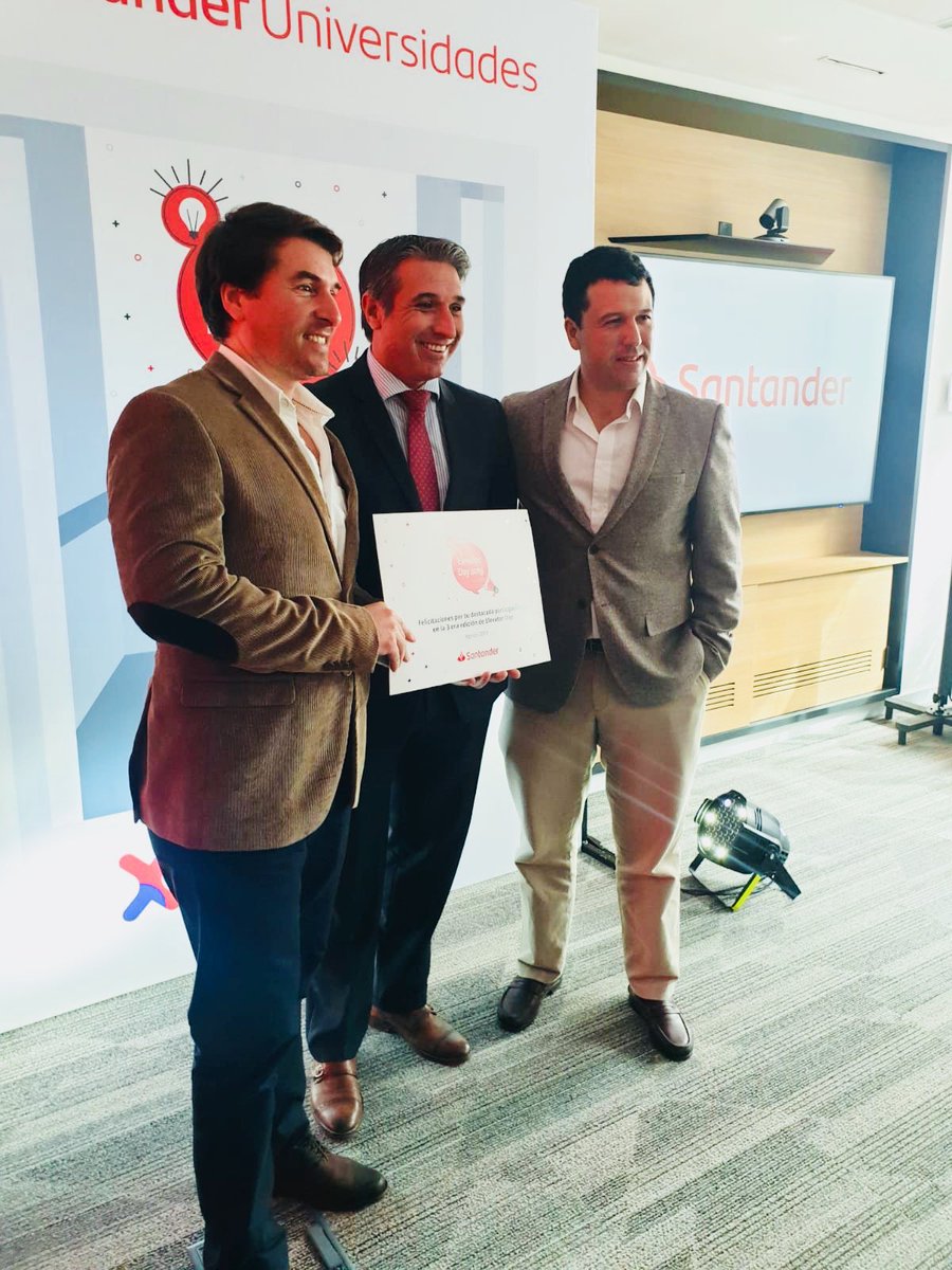 zafrales's tweet photo. Zafrales, ganador en el Elevator Day 2019 de Banco Santander. Ahora recibiremos apoyo estratégico para seguir potenciando nuestro crecimiento. #elevatorday  @CIE_ORT @ANIIuy @Endeavor_Uy @bancosantander https://t.co/Z7CjiNhS8C
