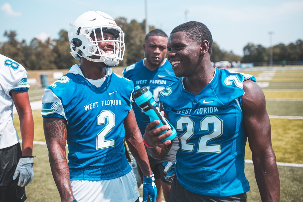 UWFFootball's tweet image. Day 1 of Fall Camp in the books! #GoArgos