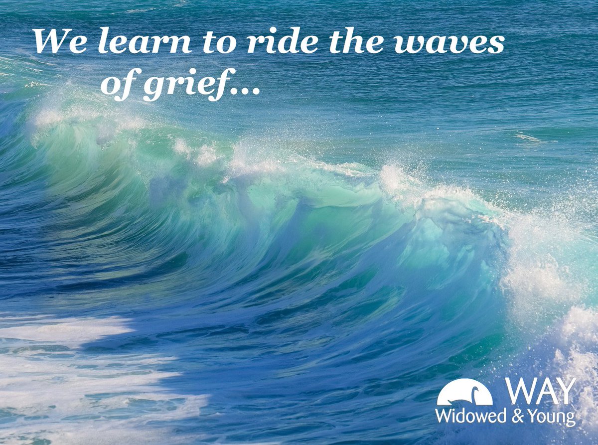 WidowedAndYoung's tweet photo. 'When you're going through hell, keep going. You won’t believe it now but it will get better.' 💙 Wise words from a WAY member... 

#WidowedandYoung #GriefSupport#PeerSupport #Understanding  #Bereavement #Grief #Friendship #GriefWaves #LearnToRideTheWaves https://t.co/jkvPpmGjpT