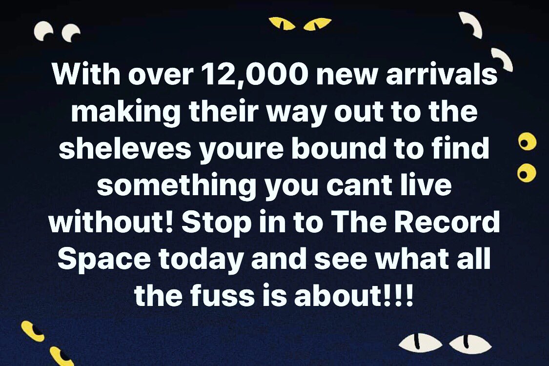 The Record Space (@record_space) on Twitter photo 