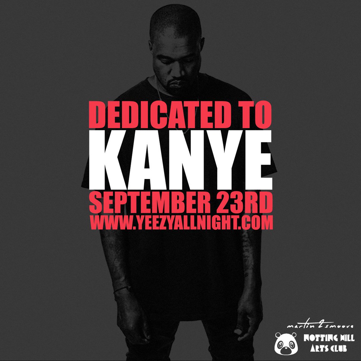 NottingHillArtsClub (@nhaclub) on Twitter photo London's All Kanye Party returns to <a href="/NHAClub/">NottingHillArtsClub</a> this September. Get tickets to #YeezyAllNight here: bit.ly/YEEZYTickets š London's All Kanye Party returns to <a href="/NHAClub/">NottingHillArtsClub</a> this September. Get tickets to #YeezyAllNight here: bit.ly/YEEZYTickets š