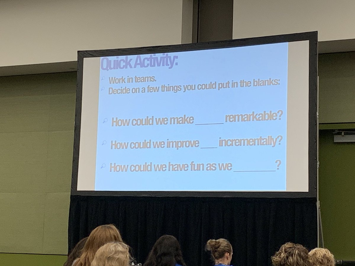 CarrieBoik's tweet photo. Love these thought provoking questions as we start the new school year. Thank you @mitchmatthews you rocked your session this morning!!! #climateculture https://t.co/AD7XZB2wrW