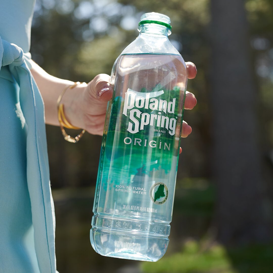 Originwater's tweet photo. Refresh with 100% natural spring water. 

#PolandSpringOrigin #RefreshinglyMaine #Recycling #Recycled #100percent #recyclable #sustainable #design #earth #sustainability #water #onthego #springwater #refreshing #bottle #hydrate #maine #style #natural #summer #summerday #outdoors https://t.co/McprthrUOX