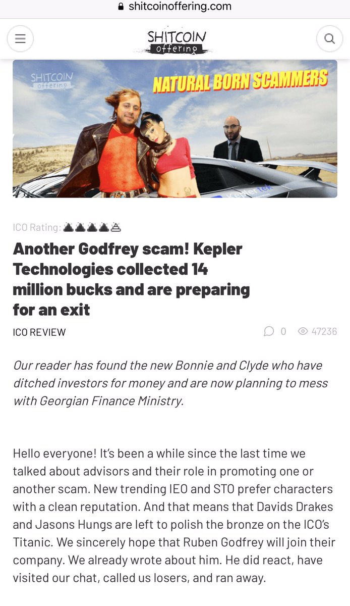 RAT_Bastard_'s tweet photo. ⚠️ LATEST SCOOP⚠️SHARE NEW ARTICLE🔂SCAMMERS👺#ReubenGodfrey(@Automanon)#GiorgiTopuria(@GiorgiTopuria4)💀https://t.co/cJ80kXyJhb👉  💩#hitbtc #decoin #fintech @SBSCapitals #TokenJar_io #coingecko #c0insbit @MartinPetran2 @diehard61909477 #decoin #ScamAlertViral #scamalertcom https://t.co/xxW8S6tLsW