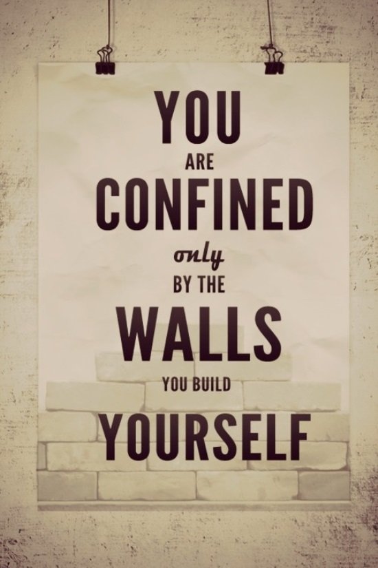 DisabilityGet's tweet photo. Quote of the day. You are confined only by the walls you build yourself. Therefore getting confined in the myth of disability simply because your able at all points.
#QuoteThis
#GetDisabilityRight
@foundation4da @MY_Edoo @socialpwds @NUDIPU https://t.co/WGNvXAd8cs