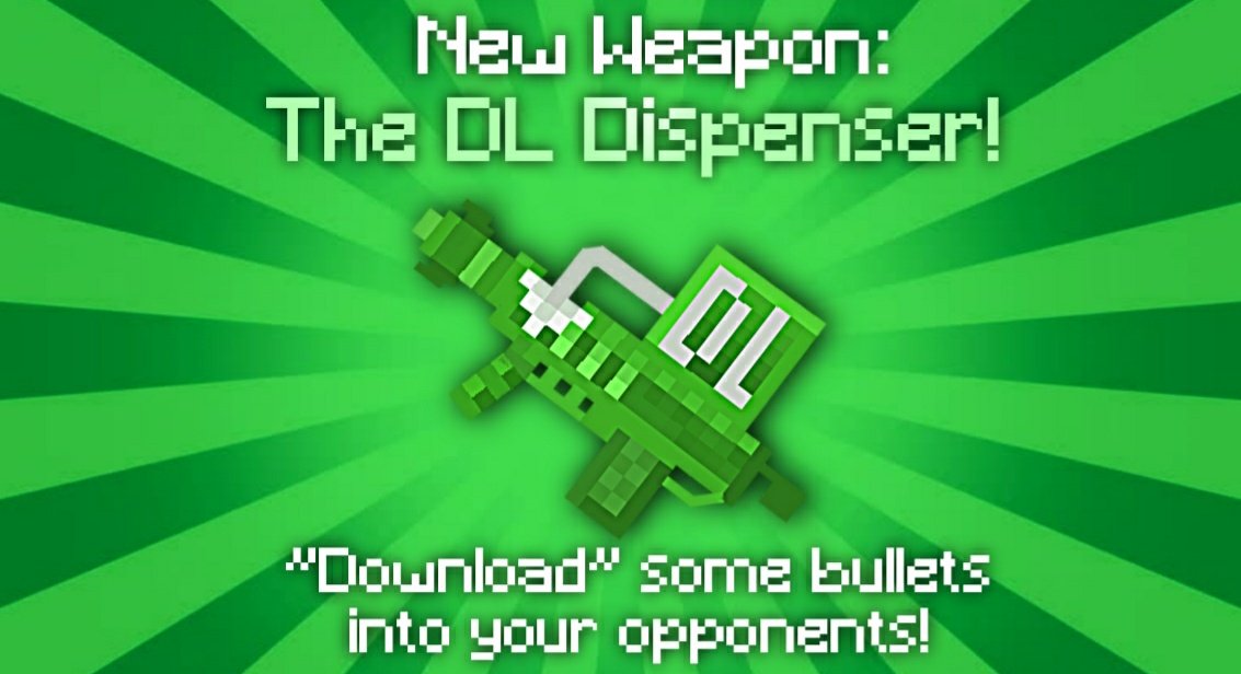 megastkgames's tweet photo. Bringing a new weapon into Tank Royale: The @MCPEDL Dispenser! A special weapon for a special website.
🏅 SECOND CONTEST 🏅
First guessing how many bullets this weapon has and its caterogy will help me create the next weapon! 💥🔫
#TankRoyale #Minecraft #mcpedl https://t.co/8p3OAP5Wiz