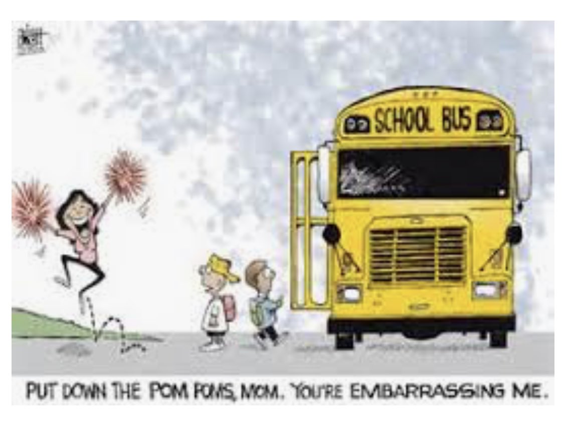 We are not going to school today. Back to school humour. school humor.