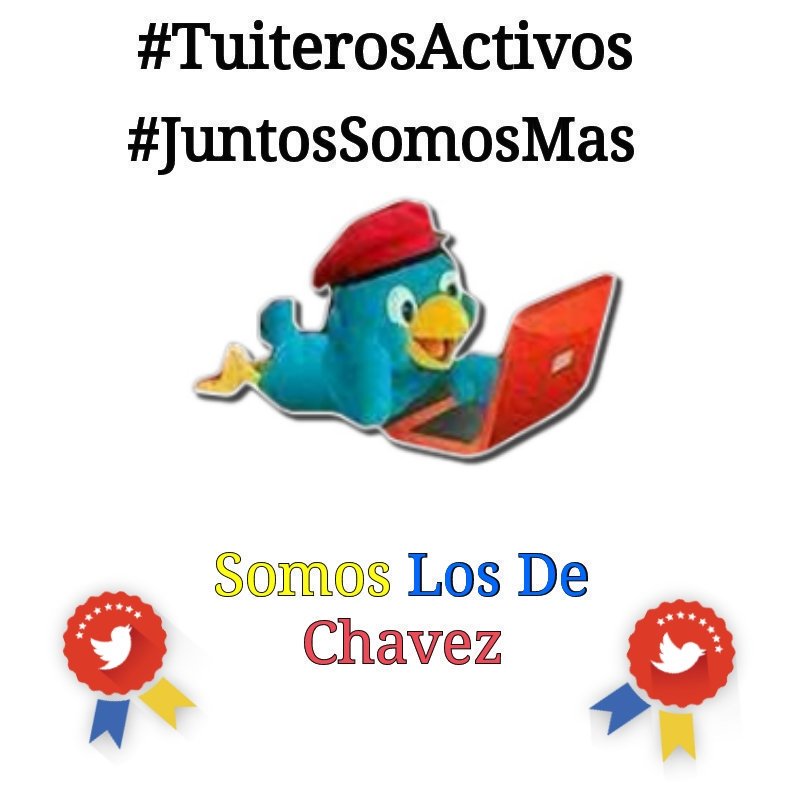 #VenezuelaUnidaYEnBatalla @teran58 @NicolasMaduro @tuiteros_vzla @Lizalmadeamor @octaviovera4 @ClaritaYusbra @zoodiaco19 @moyawr @AmadaVenezuela4 @carlac1960 @andrix_esc29 @quinteroojavier @mjtrezza1 @ajmillan76 @ProfeGian @elguavy2 @JFigueroaPSUV @meli__martinez_