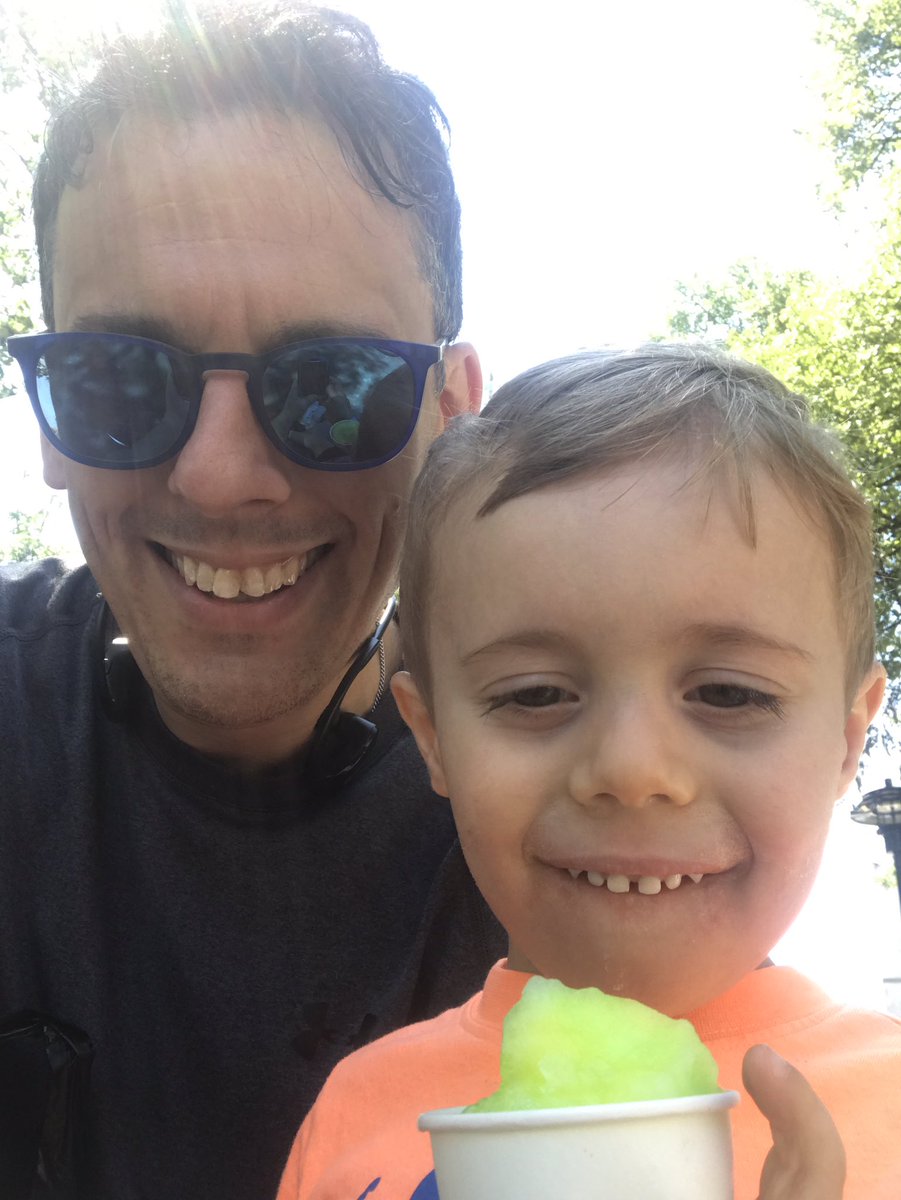 When it’s just the boys on a summer day, you get shaved ice!
#Emmett #BoyTime #Summer