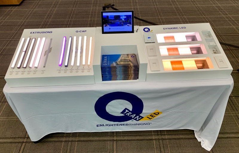 WeAreQTL's tweet photo. We had a great time at #IESAC2019. For more information on our new Static White Individually Addressable strips, visit https://t.co/g02AMhLKn9
#IESLightAffectEffect #THEIES #QTran #EnlightenedThinking https://t.co/OGYr5ov8rj