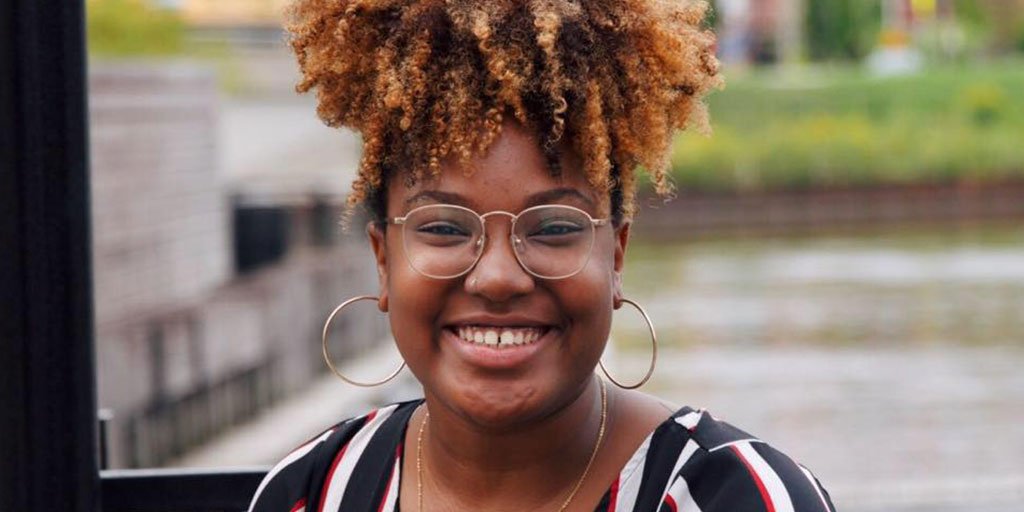 NEWaukee's tweet photo. "I am a public speaker, influencer and content creator for my own personal brand @allnaturalg_ and my social media marketing company @gainingvisuals." Learn more about our #NEWaukeean of the Week here: https://t.co/B0We5e7ZbB https://t.co/2cZFfQYUCZ