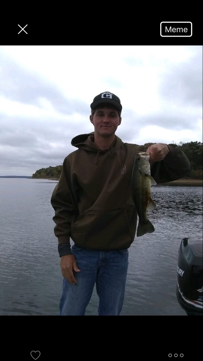 mostatefishing's tweet photo. For our final #meettheteammonday we have: 
Name: Hunter Loftin
Position: Social media 
Hometown: Richmond, MO
Class: Sophomore 
Major: Construction management 
Favorite Lake: Lake of the Ozarks
Favorite Technique: Power Fishing
#mostatefishing https://t.co/MEFdDuXp3v