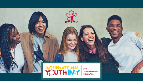 ICTC_CTIC's tweet photo. Today is #InternationalYouthDay. ICTC is celebrating the young #ICT leaders across all of our programs #CyberTitan, #FocusOnIT #MyFIT; they are the future of Canadian #digital economy! https://t.co/YHyJPT6Z9I