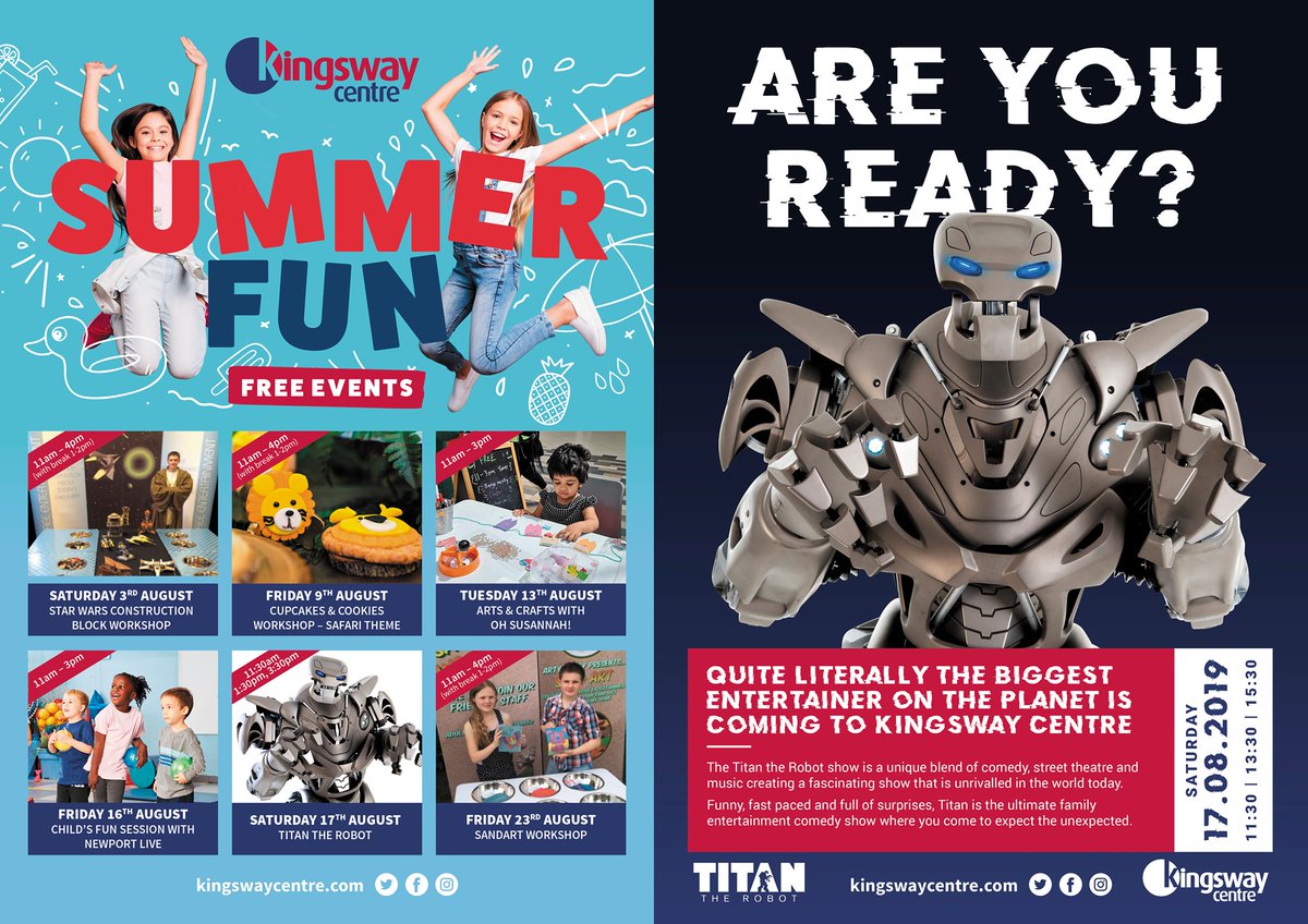 KingswayCentre's tweet image. ARE YOU READY? 🤖 #titantherobot #porthour