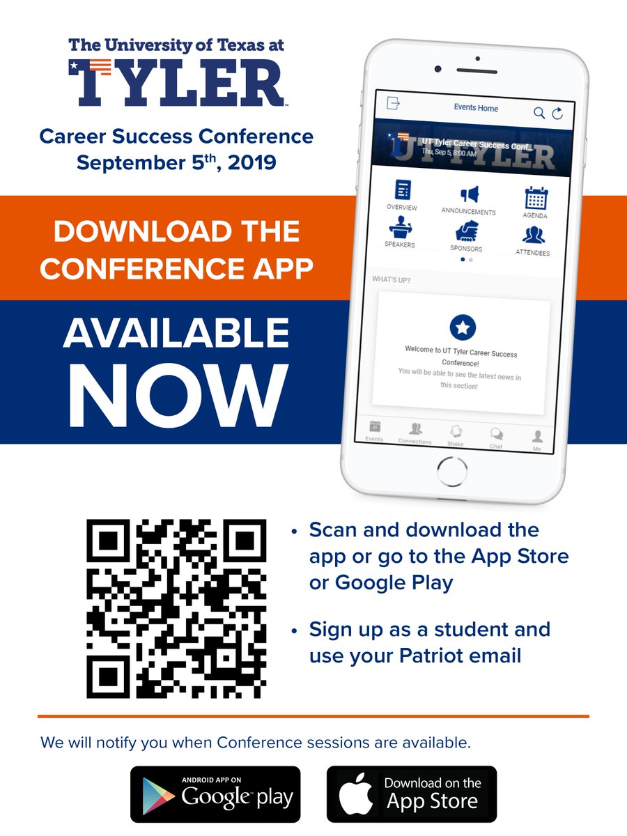 Download the 2019 Career Success Conference App Today!