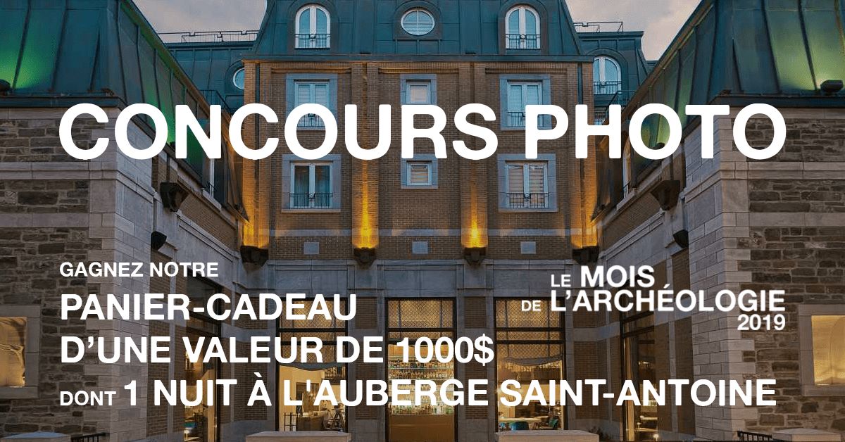 archeoquebec's tweet photo. Participez à notre concours et courez la chance de gagner un superbe panier cadeau contenant plein de surprises dont 🌙 une nuit pour 2 personnes à l'Auberge Saint-Antoine!

Formulaire de participation:
https://t.co/iLEdvNkltq https://t.co/xs67TPc7Sv