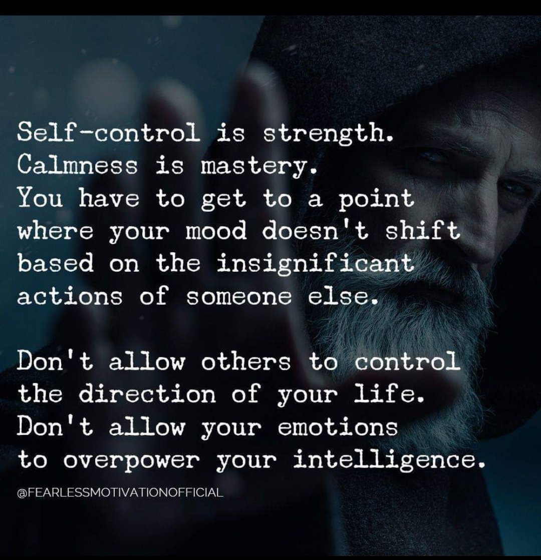 theAVDomain's tweet photo. The ability to control our emotions and reactions to people and situations is so vital. #AuthenticTalk #AVDomainTalk #Selflove #FocusOnThePositive @Puchikins https://t.co/JvHI04Xsxy