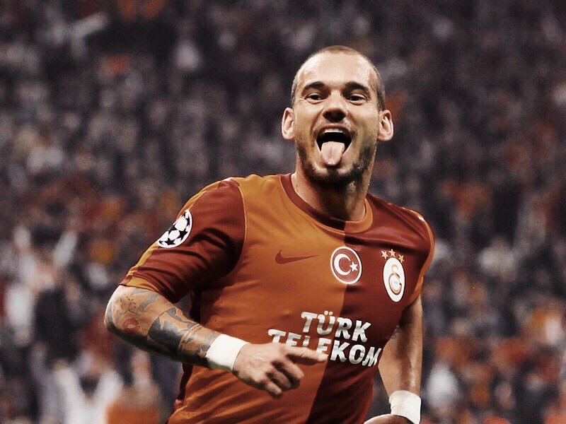 Elveda krall 💛❤️ #WesleySneijder