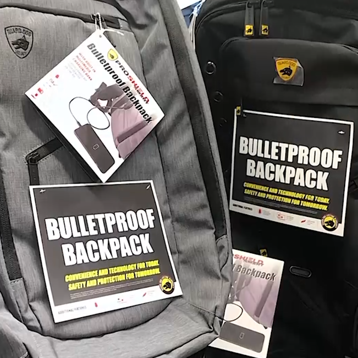 North Texas Father Creates Bullet Proof Backpack For Son - CBS Texas