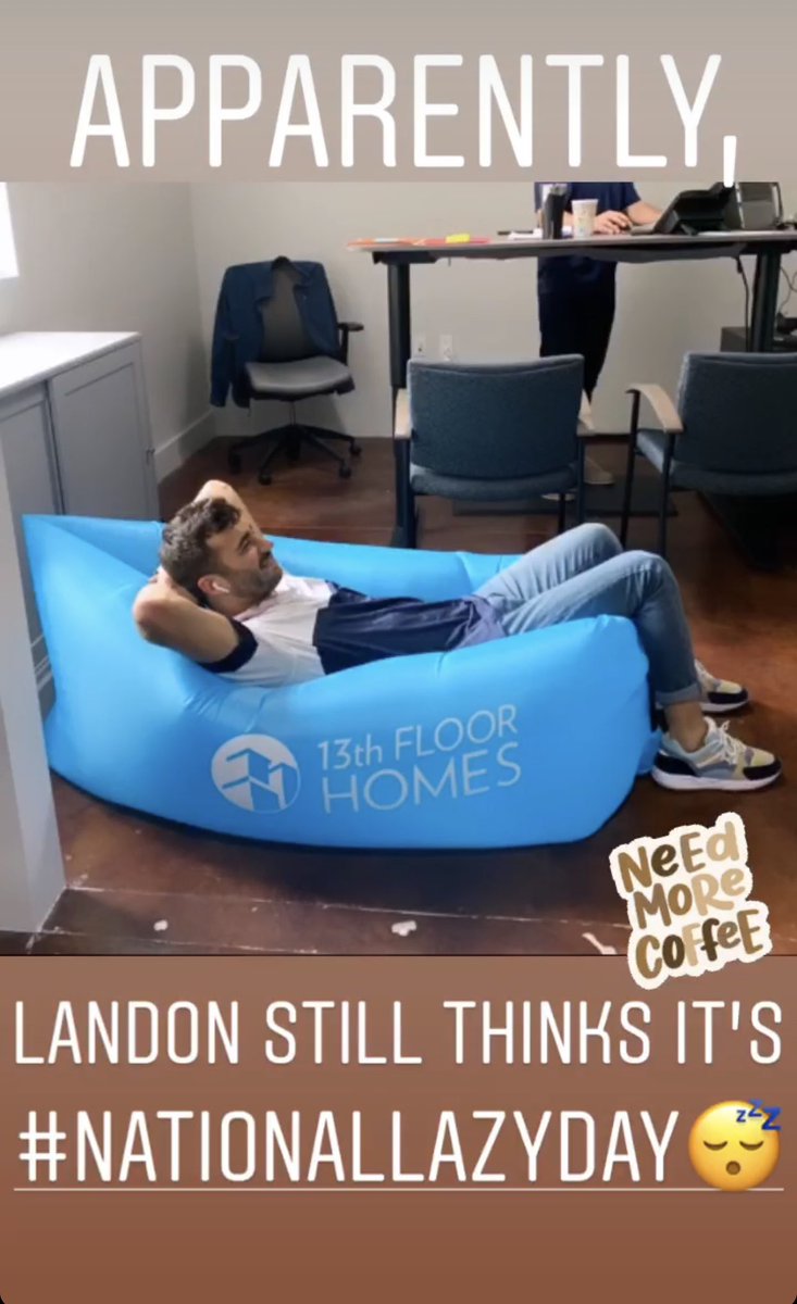 Apparently, someone still thinks it’s #NationalLazyDay......