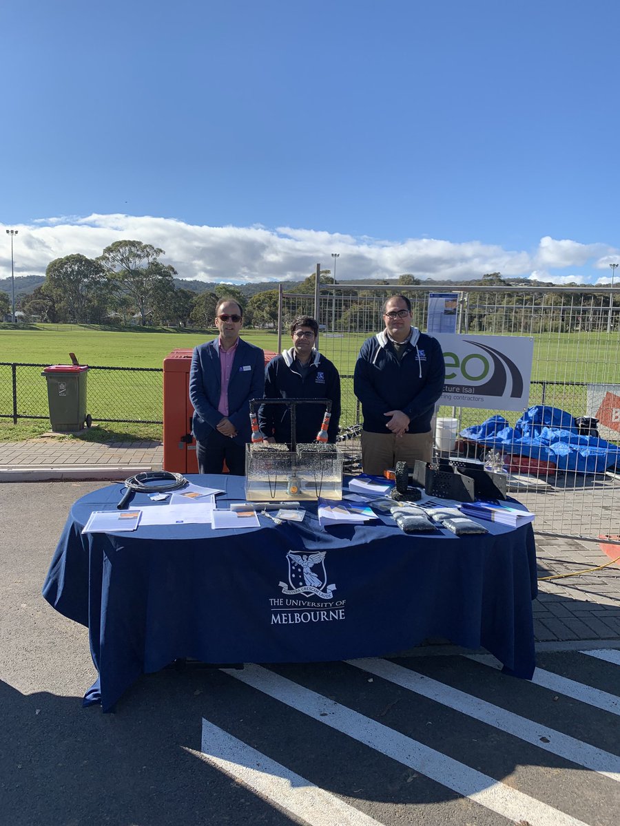 DisfaniM's tweet photo. @CityofMitcham official opening for a waste tyre permeable pavement carpark developed @engunimelb with great interest from local and state government; industry and public! Great to see impact of our research! https://t.co/A16HEyhxCk