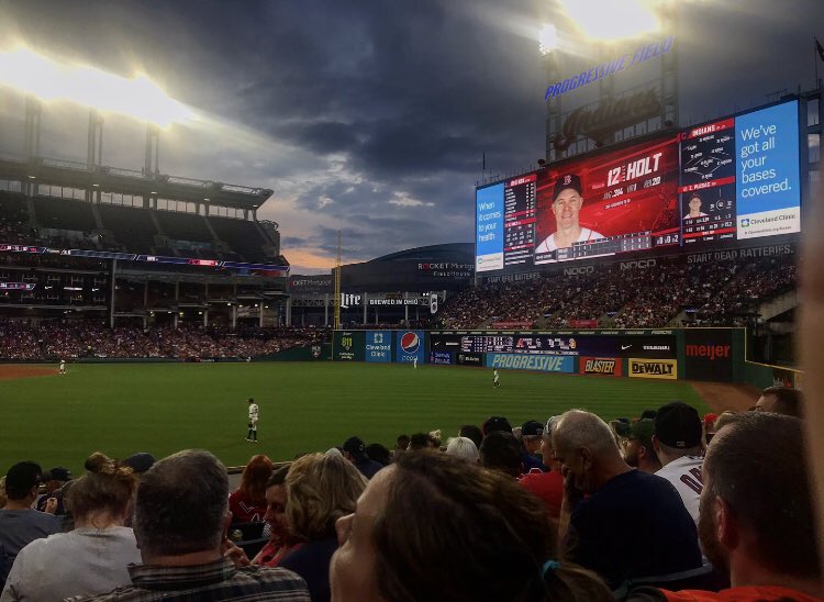 wtam1100's tweet photo. #RedSox plate two in the fourth, #Indians still lead 5-3. #RallyTogether https://t.co/VJFfi6SFQv