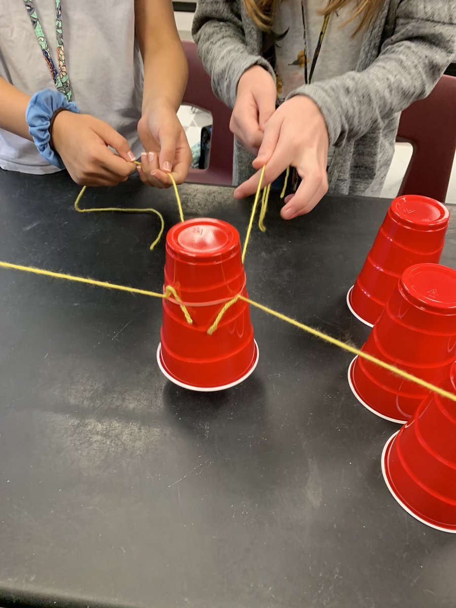 dubsdoesscience's tweet image. Another great first day of school in the books, and man am I happy to be back teaching 6th grade again 🥰 These kiddos were such sweethearts! #stemchallenge #cupstack #canttouchthecup @HumbleISD_TMS