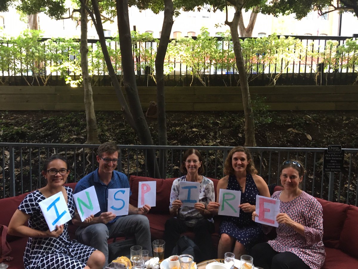 We're feeling INSPIREd at #ESA2019 ! All six of our speakers were rookies at the 5-minute, lightning talk format used in Inspire sessions. The vote's in and it's unanimous: we dig it! We'll be organizing another one soon! #PointBlueConSci