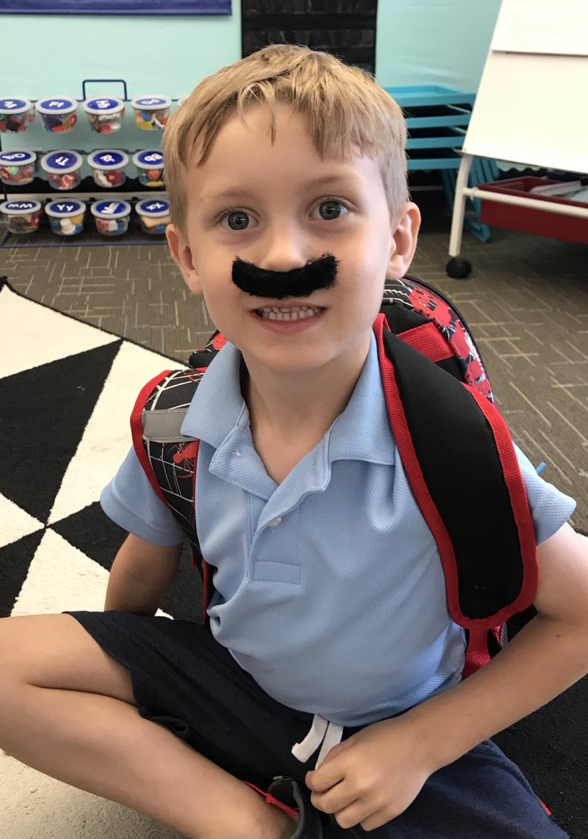mrs_ricekinder's tweet image. Day 1 of Alphabet Bootcamp in kindergarten: Mm is for mustache! #WCSJoyfulLearning