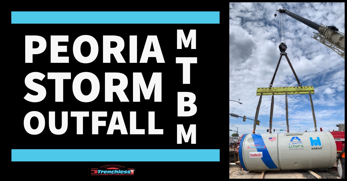 btrenchlessco's tweet photo. Are you ready for this? Because we are!! BTrenchless is getting ready to use this 72" Microtunnel machine to install a new stormwater system for the City or Aurora. Stay tuned to see more pictures and #MortyAtWork! #AkkMTBM #Microtunneling #TrenchlessTechnology https://t.co/5oblbB9xGV