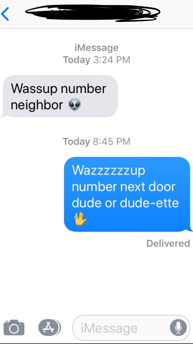 vaness_the_mess's tweet photo. My dad got a #neighbornumber text. I had to explain to him what that means. He could have just said “hey”... but instead he sends this 🤦🏻♀️ https://t.co/oaMABDtztk