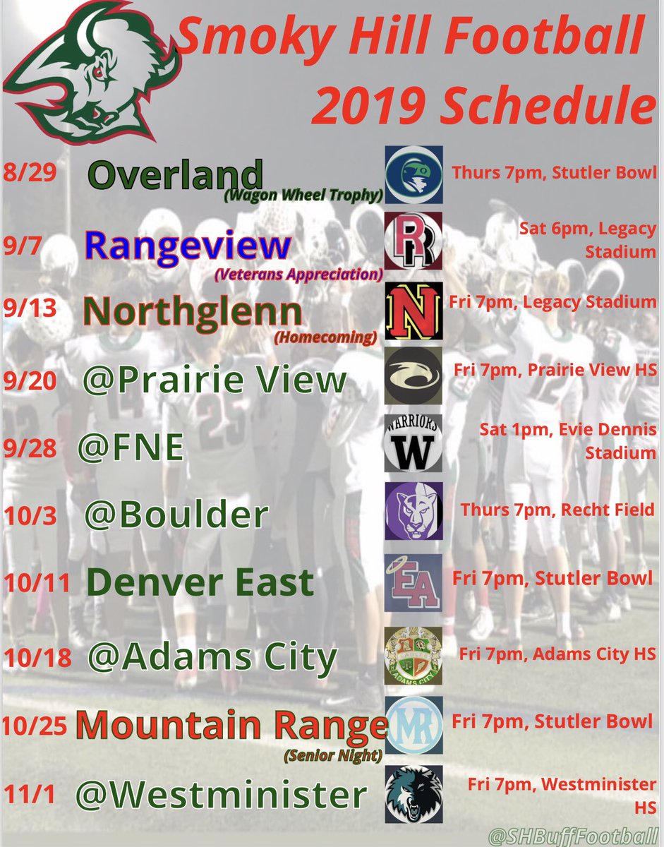 Aug 12 means football is officially BACK! Check our schedule and support your Buffs this year! #hillyeah #gobuffs #competeforeverything #highexpectations