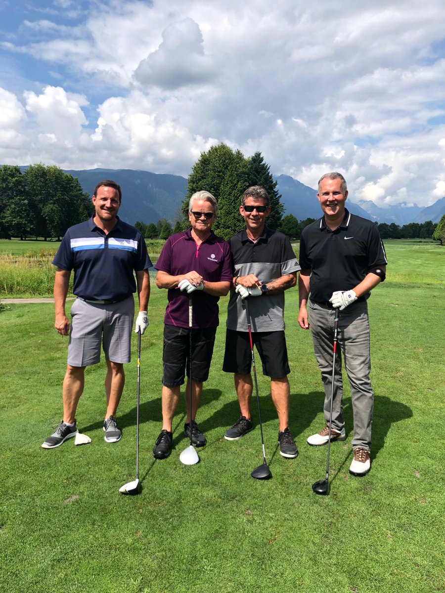 saccomaniacs's tweet photo. Chilliwack Mayor @kenpopove and team enjoying a great day for a great cause. #agricultureforautism #autism #PAFN #makingadifference #PacificAutismFamily #golftourney #BeautifulBC #GoldenEagleGolf #Saccomaniacs #11thAnnual #volunteers #FraserValley #ChilliwackBC https://t.co/EdWh70fJ5k