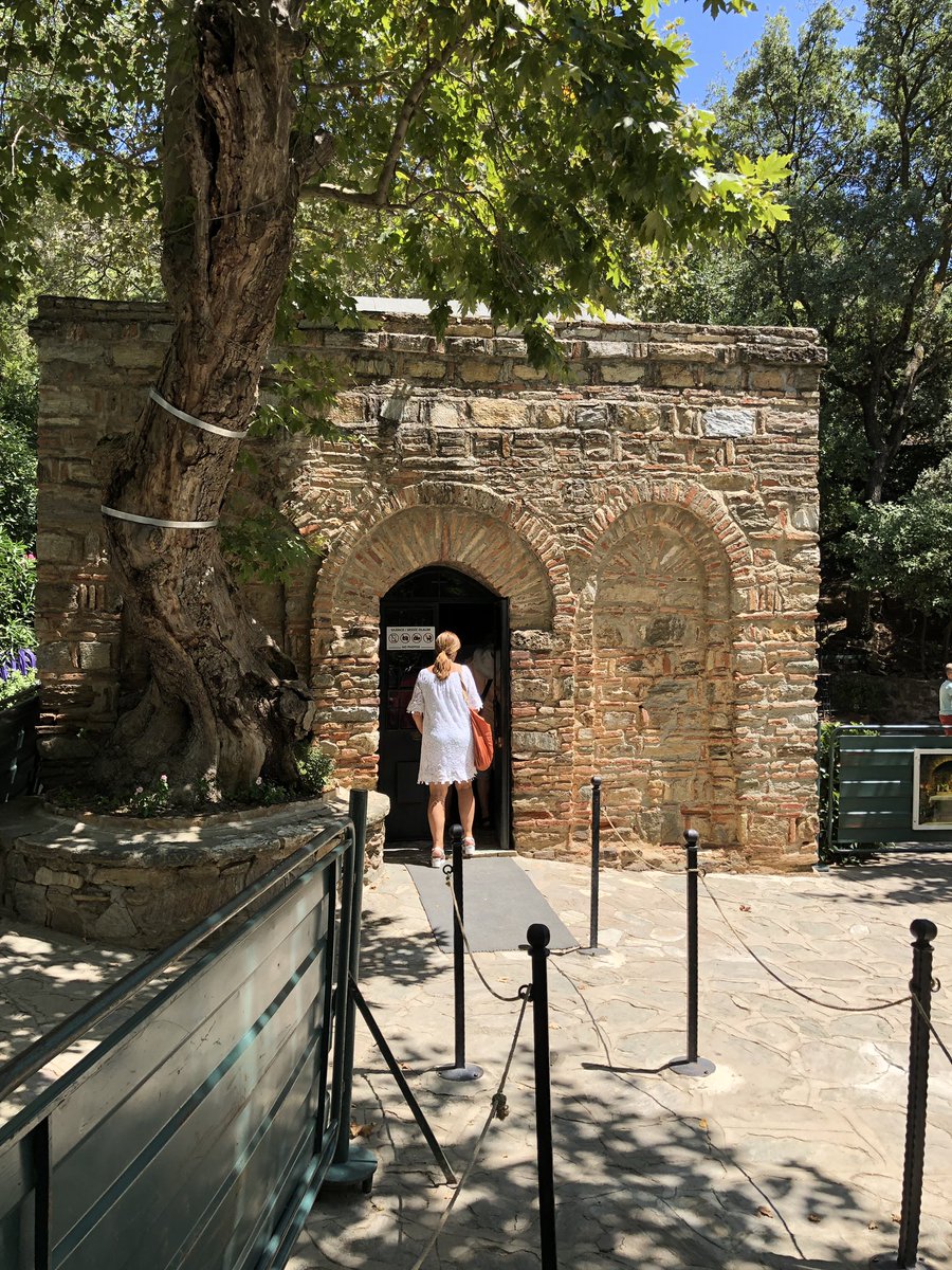 InigoLND's tweet photo. The last home of the Virgin Mary. According the tradition St John the Apostole came to Ephesus with the Virgin four/five years after the death of Her Son Jesus Christ to escape the persecutions in Palestine. She died in Ephesus #HolyVirgin #Mary https://t.co/tsldBPmH31