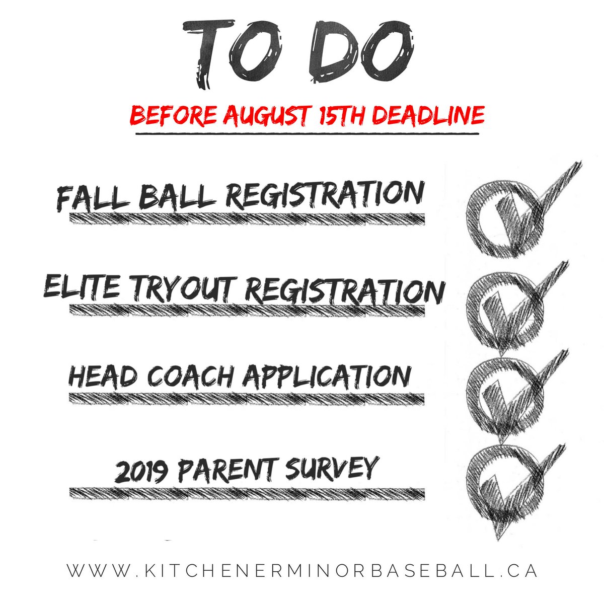 KitchenerMBA's tweet photo. If you are interested in being a 2020 Head Coach, playing Fall Ball, trying out for a 2020 Elite team, or giving us your feedback on this season, our AUGUST 15TH DEADLINE for these items is approaching quickly! 

ONLY 3 DAYS LEFT! DON'T MISS OUT! 

Visit https://t.co/8gngsUBMxv https://t.co/EbDsPS6DBN