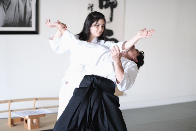 ElSolAcademy's tweet photo. So appreciate the @IkazuchiDojo for inviting our girls to "Budo: living with deep calm". What incredible tools for our @ElSolAcademy alumni preparing for the transition to high school! #deepcalm https://t.co/Cn8kTn25je