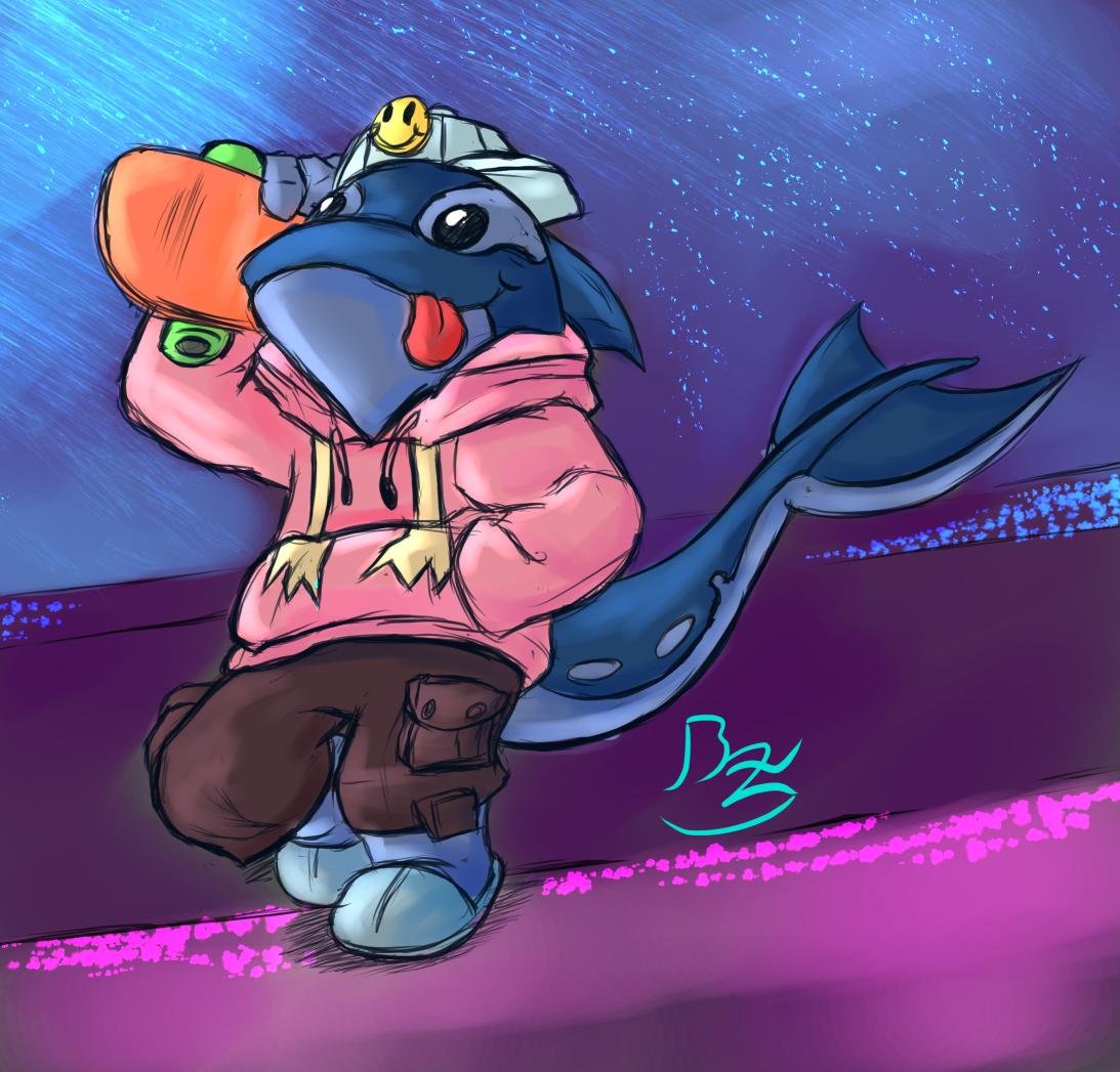 borazilla's tweet image. Colored LoA sketch. an orcane :y
#loversofaether @danfornace