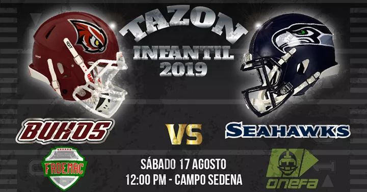 BuhosAzcapo's tweet photo. ¡POR LA SUPREMACÍA DE LA CATEGORÍA!

Este fin de semana se llevaran a cabo los Tazones Infantiles 2019 entre FADEMAC vs ONEFA, donde nuestro equipo se enfrenta a su similar de Seahawks en la categoría #Hornets.
@FADEMACoficial @maximoavance @Tercer_Cuarto @missaelrococo https://t.co/0vrm7K7d5M