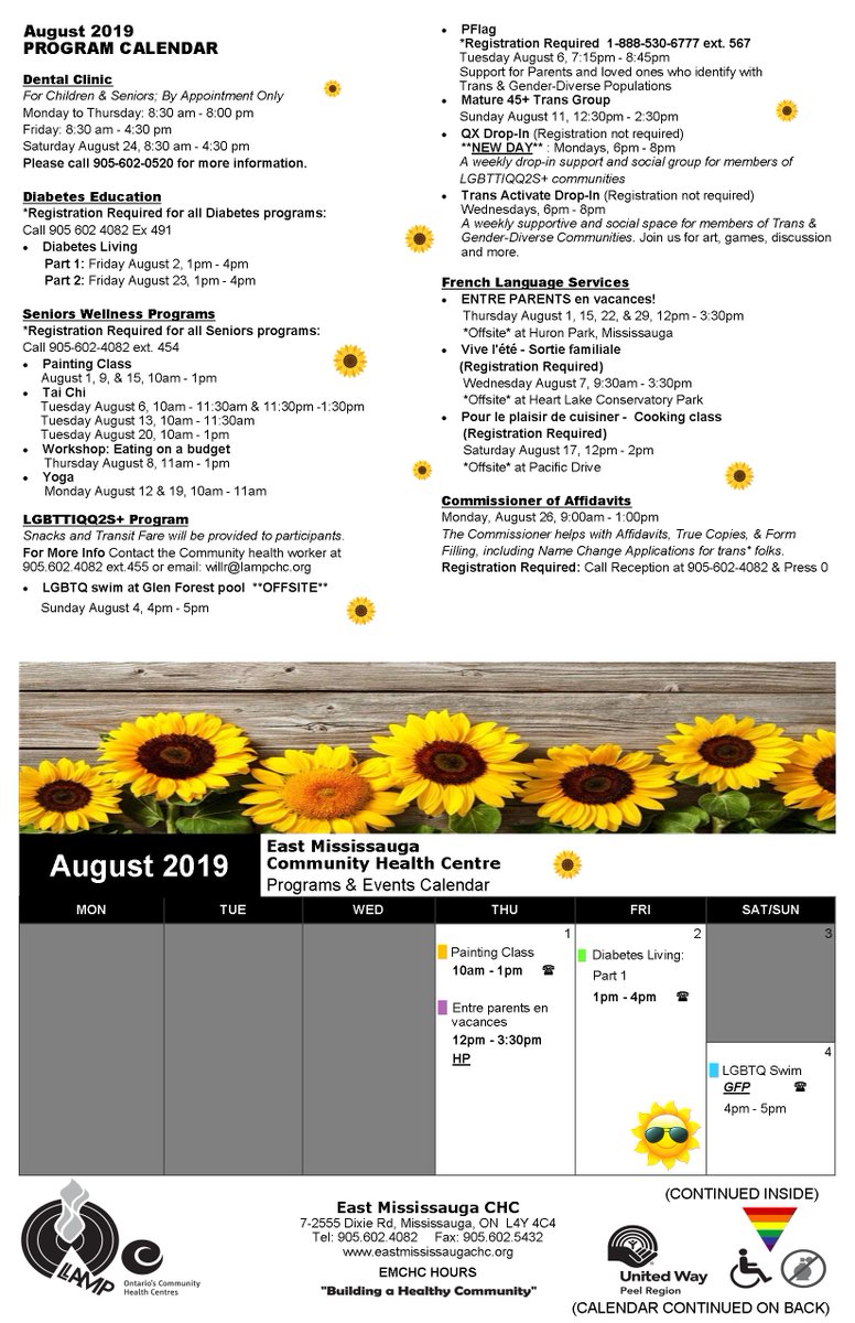 EastMissCHC's tweet image. Check out our August Program Calendar!

#AugustProgramming #SummerProgramming #EMCHC
